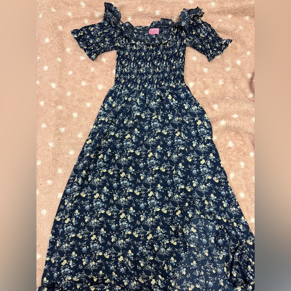 Miami Navy Floral Women’s Dress